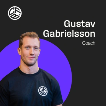 Coach Gustav Gabrielsson